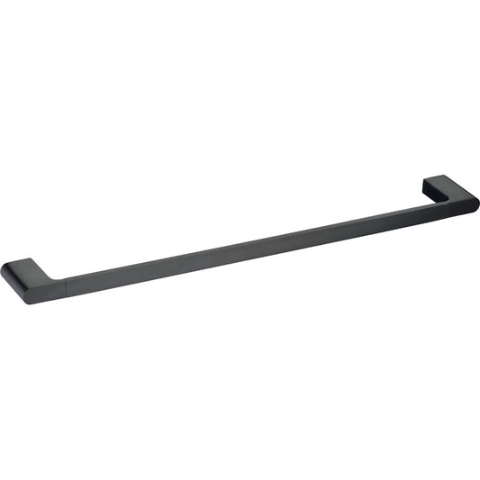 MOSCOW - Single Towel Rail Matte Black / Single - 750mm