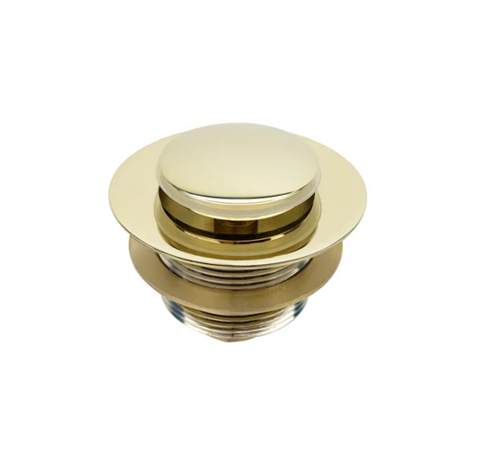 Brushed Gold Bath Pop Down Plug & Waste - 40mm