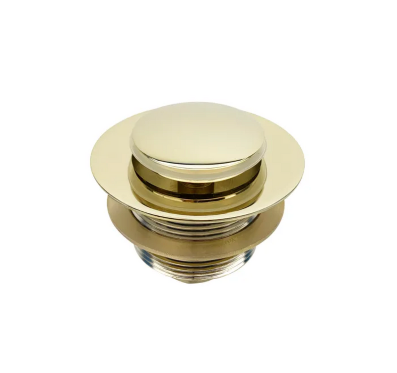 Brushed Gold Bath Pop Down Plug & Waste - 40mm
