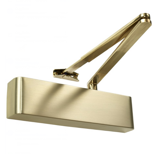 DOOR CLOSER - Satin Brass