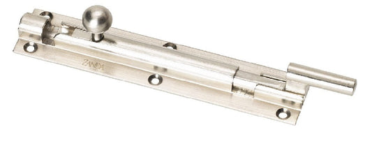 Necked Bolt Satin Chrome / 150mm