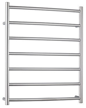 HEATED TOWEL RAIL - 7 Bar Round