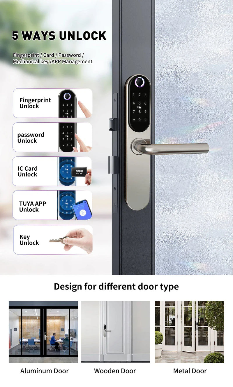 K710 Smart Fingerprint Digital Door Lock